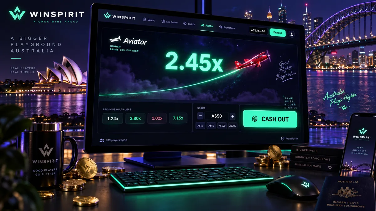Aviator at WinSpirit Casino